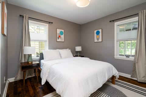 Main floor queen bedroom